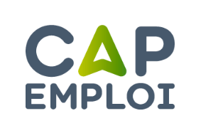 Logo de Cap Emploi figurant dans la page Contact.  Les personnes en situation d'handicap peuvent prendre contact avec Hélène MERLIN, CEO de My Skill Boost