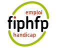 Logo de fiphfp figurant dans la page Contact.  Les personnes en situation d'handicap peuvent prendre contact avec Hélène MERLIN, CEO de My Skill Boost